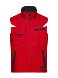 Leichte Arbeitsweste in Rot